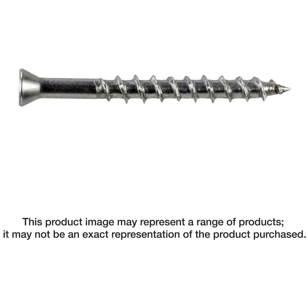 Simpson Strong-Tie S07162WP5 Deck-Drive DWP WOOD SS Screw, #7 x 1-5/8-in. T-15, Trim Head, Type 305, 5-lb.