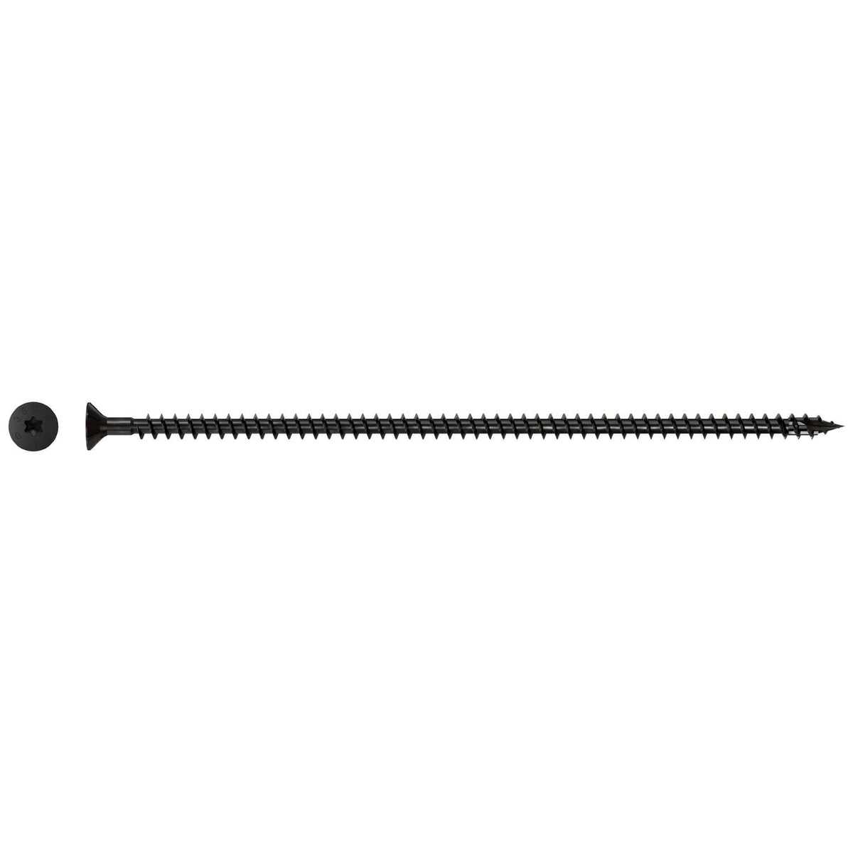 Simpson Strong-Tie SDCF12X350 Strong-Drive SDCF TIMBER-CF Screw, 0.470-in. x 13-3/4-in. T50, E-Coat, 100-Pack