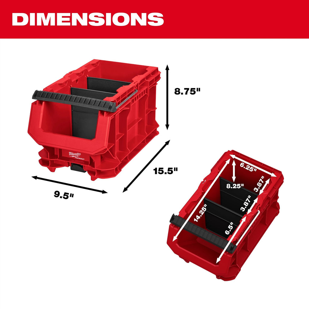 Milwaukee 48-22-8437 PACKOUT Compact Crate