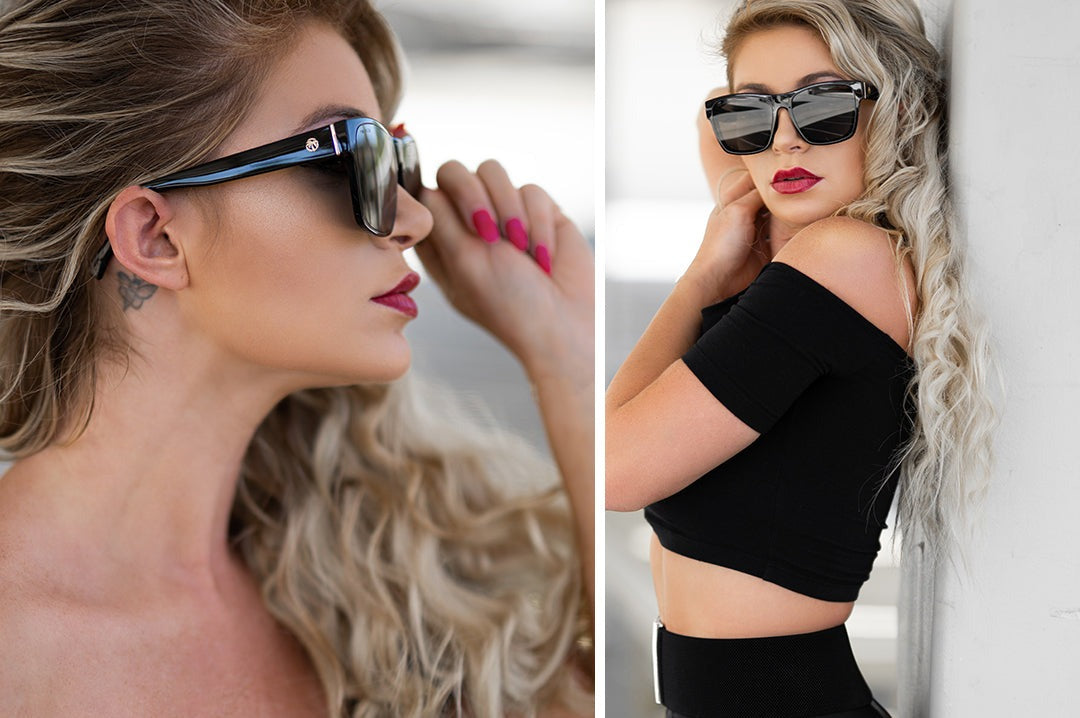 Heat Wave Marylin BLACK Sunglasses