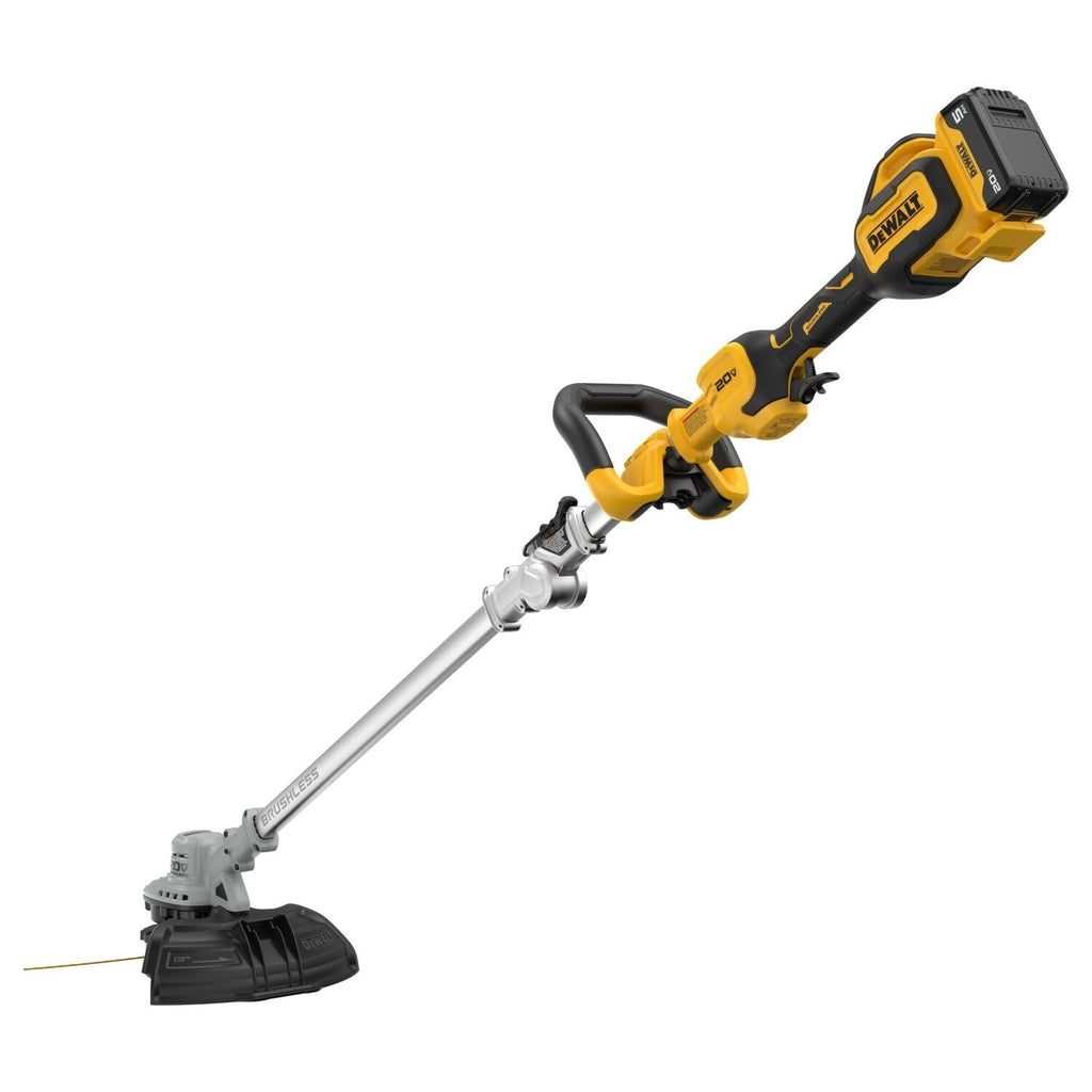DeWALT DCST926P1 20V MAX Brushless Cordless Foldable String Trimmer 5.0Ah Kit