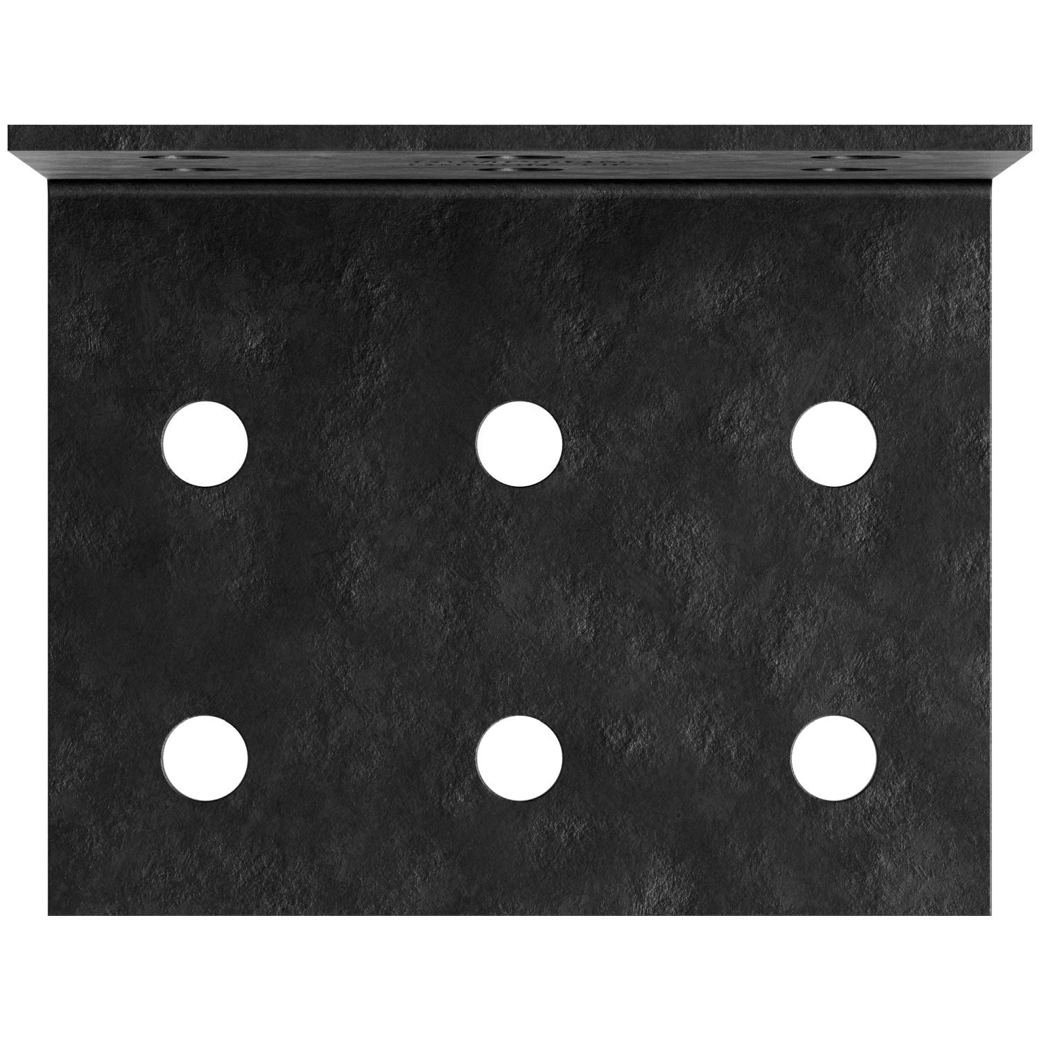 Simpson Strong-Tie HL79PC HLPC 7-1/4-in. x 9-in. Black Powder-Coated Ornamental Heavy Angle