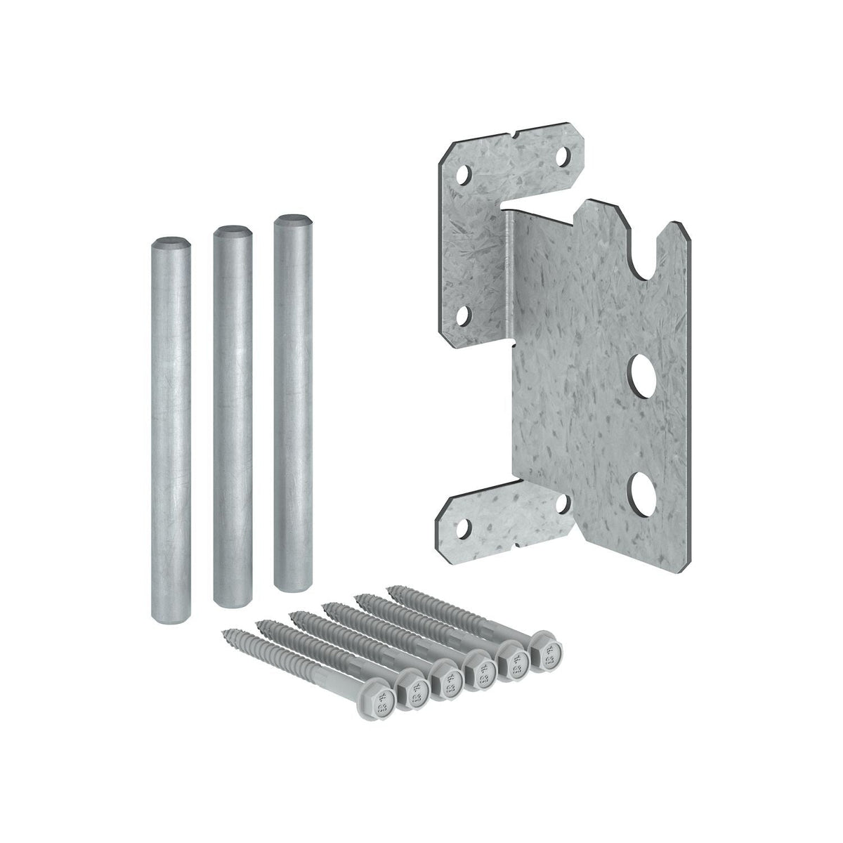 Simpson Strong-Tie CJT3ZL CJTZ 12-Gauge ZMAX Galvanized Concealed Joist Tie with (3) Long Pins