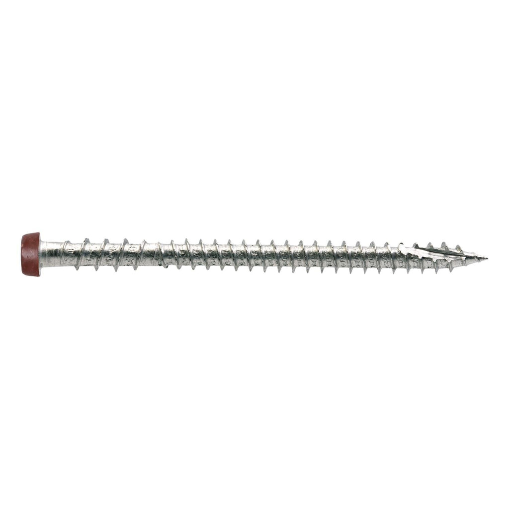 Simpson Strong-Tie DCU234P316RD01 Deck-Drive DCU COMPOSITE Screw, #10 x 2-3/4-in. T20, Type 316, Red 01, 350-Pack