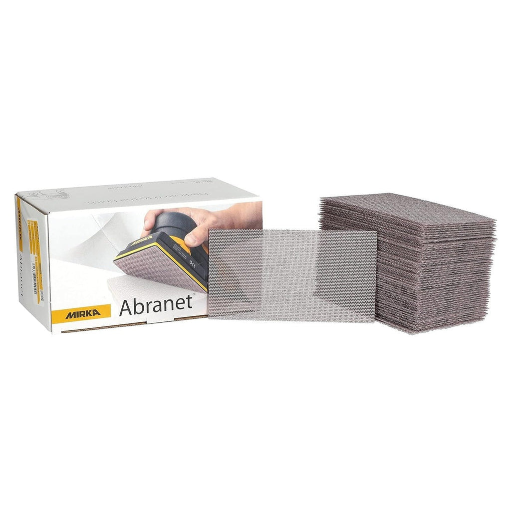 Mirka Abranet 2-3/4 x 5-in. 120 Grit Mesh Sanding Sheets, 50-Pack (9A-149-120)