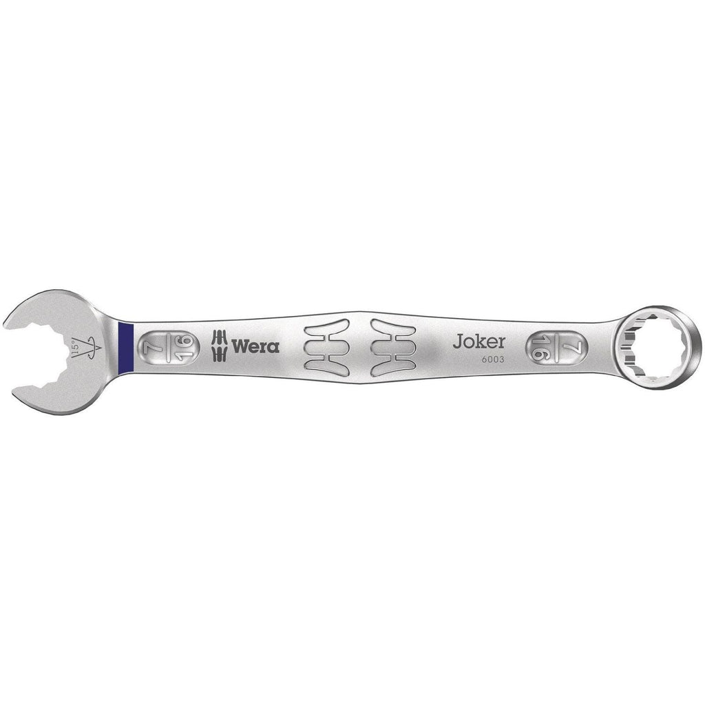Wera 6003 Joker Combination Wrench, Imperial, 7/16-in.x135-mm.