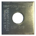 Simpson Strong-Tie LBP 5/8 LBP 2-in. x 2-in. Galvanized Bearing Plate for 5/8-in. Dia. Anchor Bolt