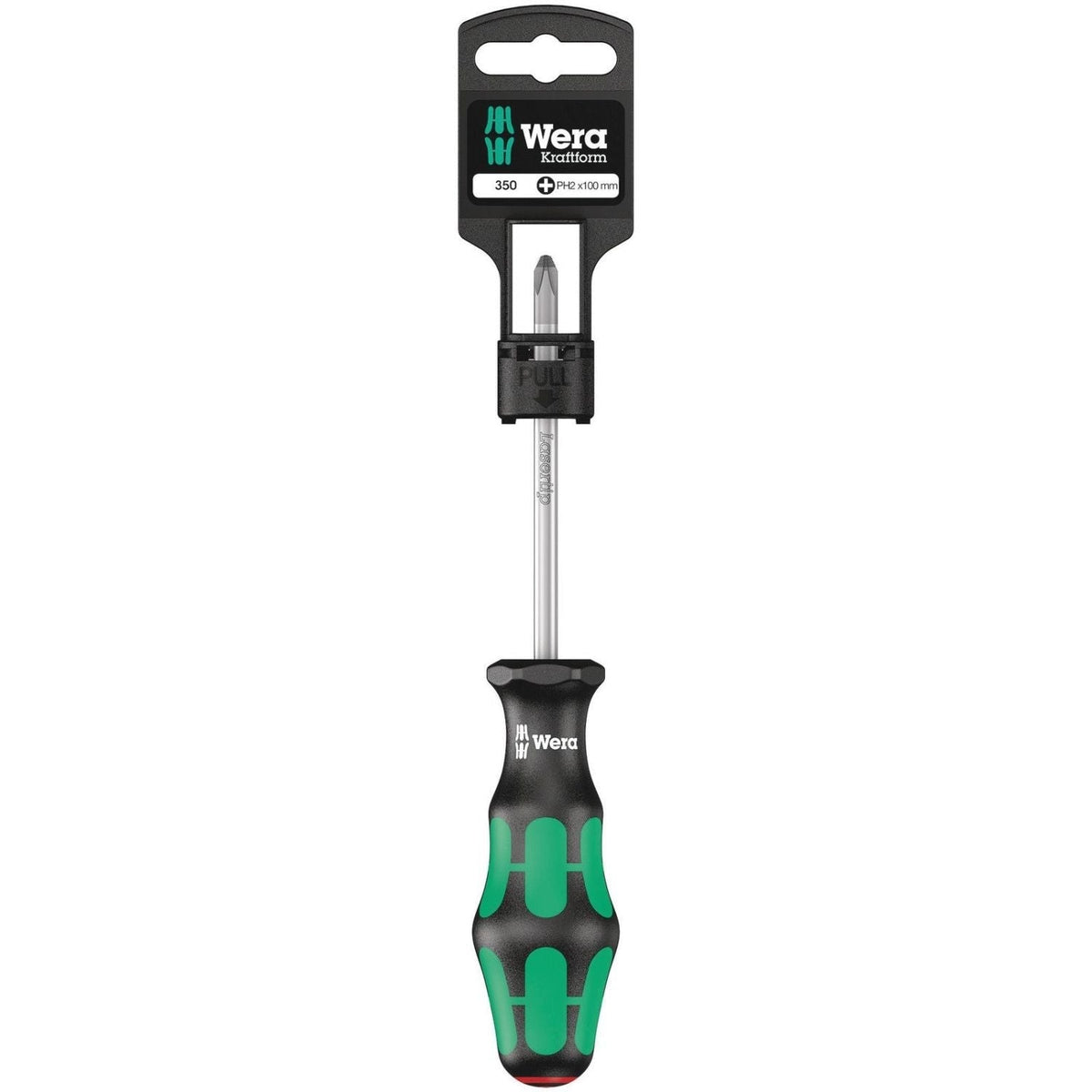 Wera 350 Ph SB Screwdriver For Phillips Screws, Ph 2x100-mm.