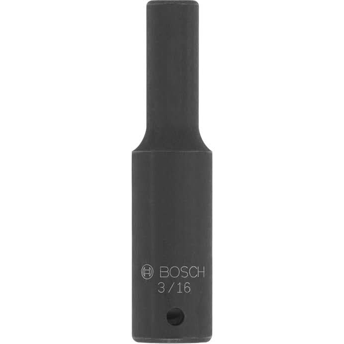 Bosch ITSO14316 3/16" Impact Tough 1/4" Thin-wall Hex Socket
