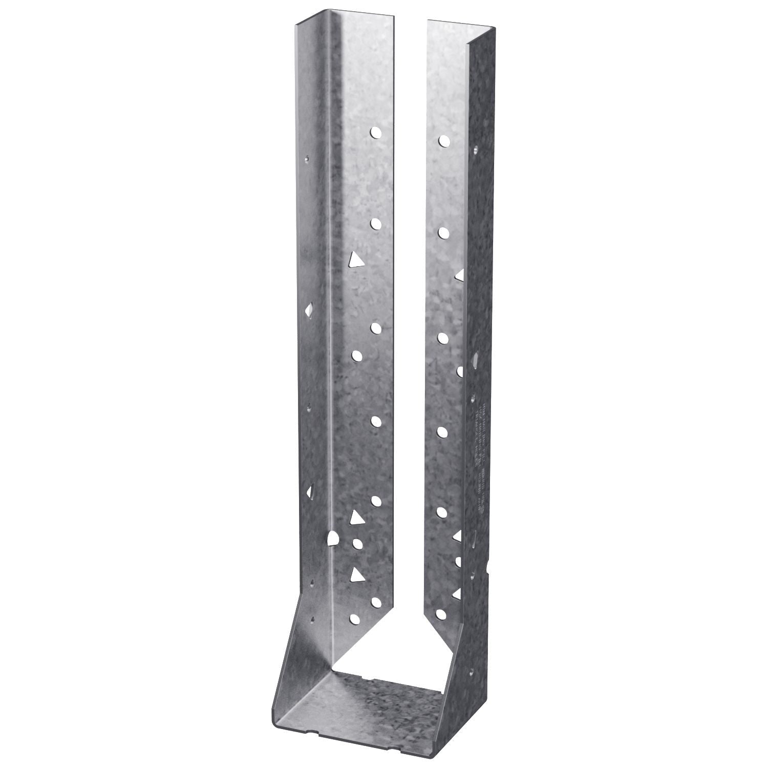 Simpson Strong-Tie HUC214-2 HUC Galvanized Face-Mount Concealed-Flange Joist Hanger for Double 2x14