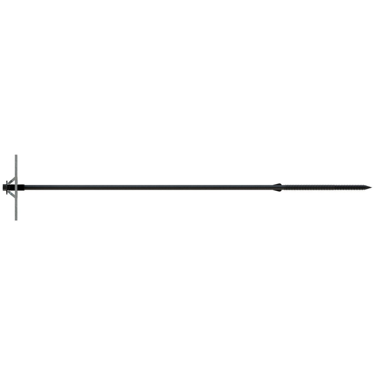 Simpson Strong-Tie SDWF2720-TUW Strong-Drive SDWF FLOOR-TO-FLOOR Screw, 0.270-in. x 20-in. 5/16 Hex, E-coat, 25-Pack