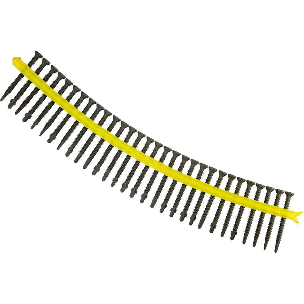 Simpson Strong-Tie Sheathing-to-CFS Collated Screw, #10 x 2-1/4-in. #2 Square Undersized, 1000-Pack (CBSDQ214S)