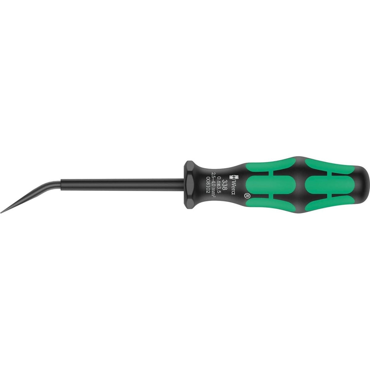 Wera 338 Actuation Tool For Terminal Blocks (Spring Cages), 0.6x3.5x81-mm.
