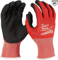 Milwaukee Cut Level 1 Nitrile Dipped Gloves, 1-Pack