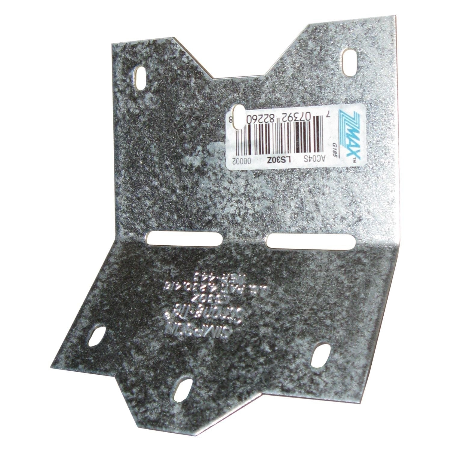Simpson Strong-Tie 3-3/8-in. 18-Gauge ZMAX Galvanized Adjustable L Angle (LS30Z)