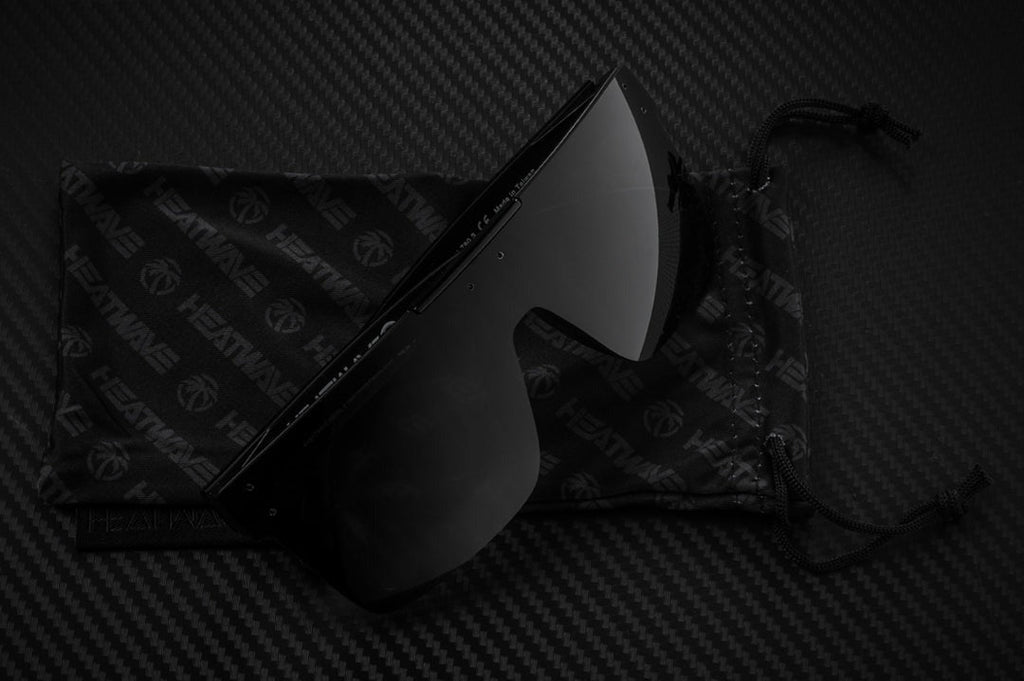 Heat Wave Quatro Z87 BLACK/BLACK Sunglasses