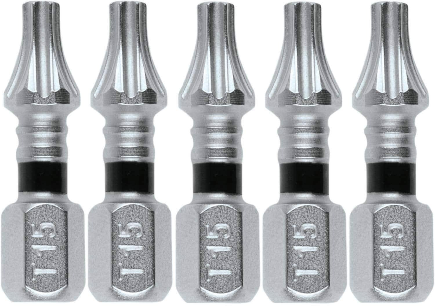 Makita E-00614 Impact XPS T15 Torx 1" Insert Bit, 5/pk