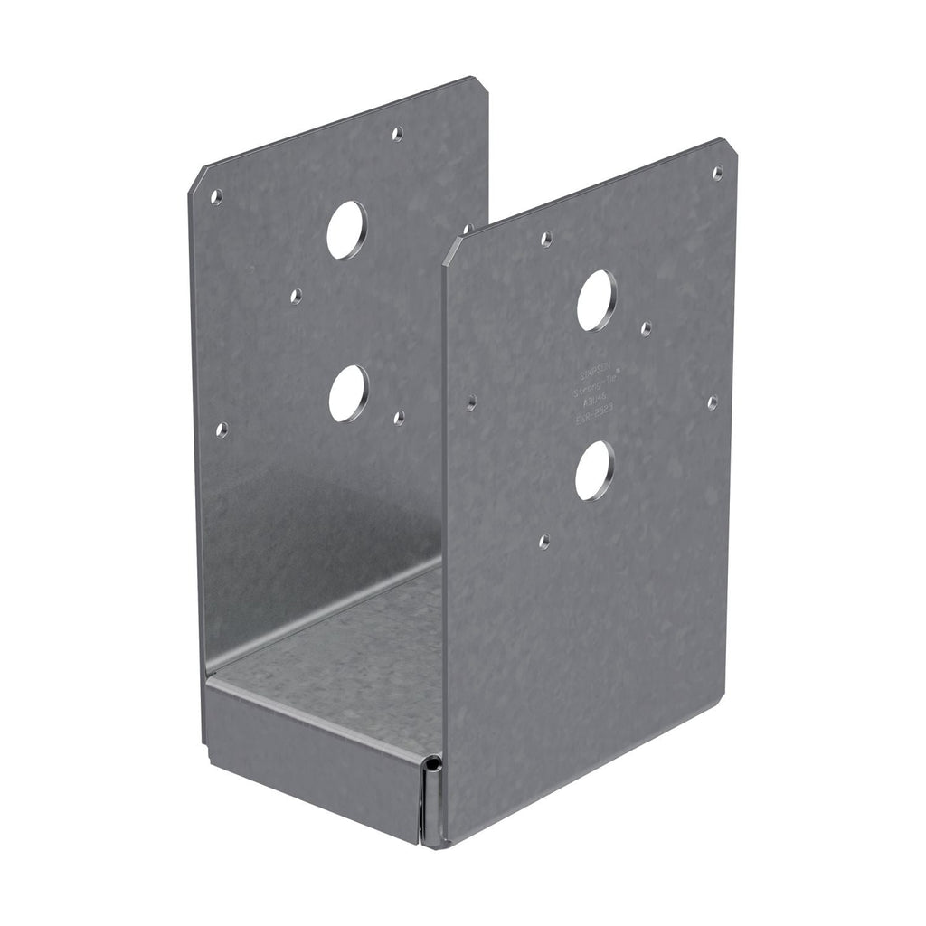 Simpson Strong-Tie ABU46RZ ABU ZMAX Galvanized Adjustable Standoff Post Base for 4x6 Rough