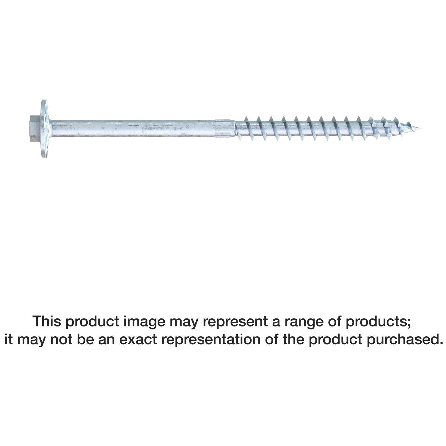 Simpson Strong-Tie SDWH27600G Strong-Drive SDWH TIMBER-HEX HDG Screw, 0.276-in. x 6-in. 3/8 Hex, 300-Pack