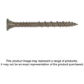 Simpson Strong-Tie DSVT2R5LB Deck-Drive DSV WOOD Screw, #10 x 2-in. T-25, Flat Head, Quik Guard, Tan, 5-lb.