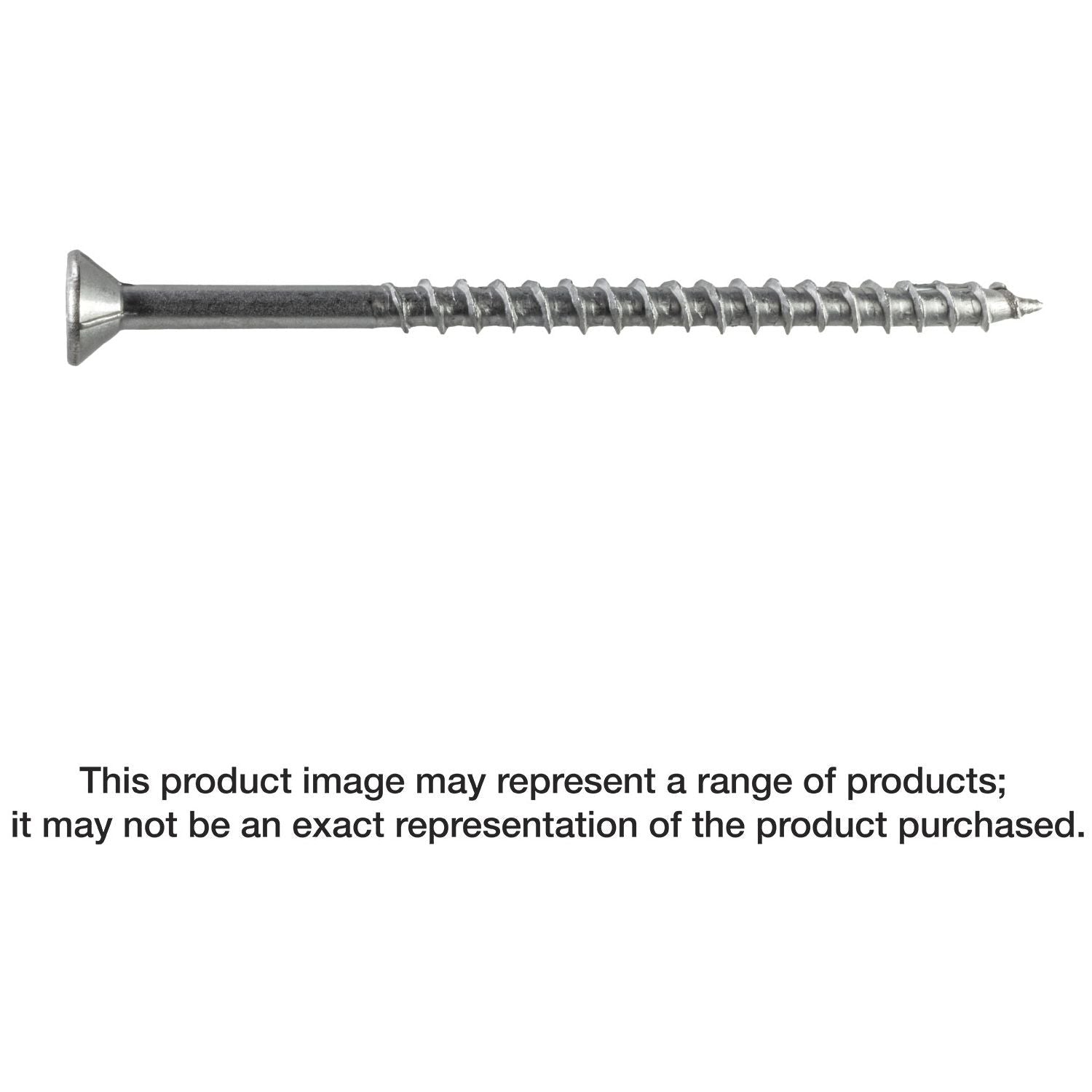 Simpson Strong-Tie S12500WP1 Strong-Drive DWP WOOD SS Screw, #12 x 5-in. T27, Flat Head, Type 305, 1-lb.