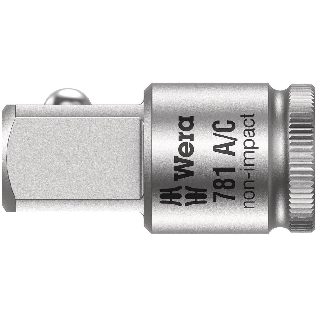 Wera 781 A 1/4-in. Connection Parts, 781 A/Cx1/2x36-mm.x1/4-in.