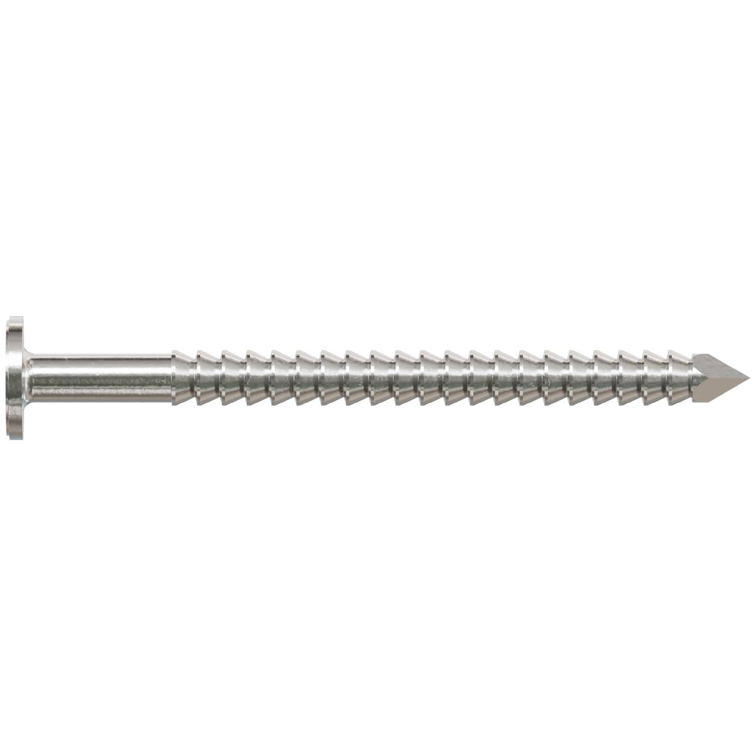Simpson Strong-Tie T3KR71 Premium Siding Nail, 1-1/4-in. x 7/32-in. Head Dia., Type 316 Stainless Steel, 1-lb.