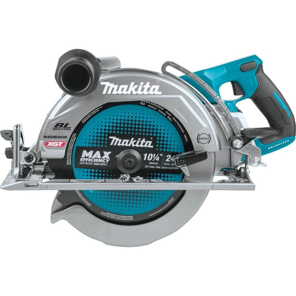 Makita 40V max XGT Brushless Rear Handle 10-1/4" AWS Circular Saw 4.0Ah Kit w/ 2-Batteries