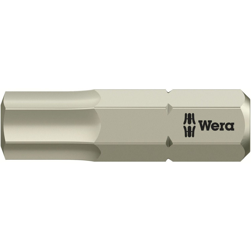 Wera 3840/1 Ts Bit, Stainless, 6x25-mm.