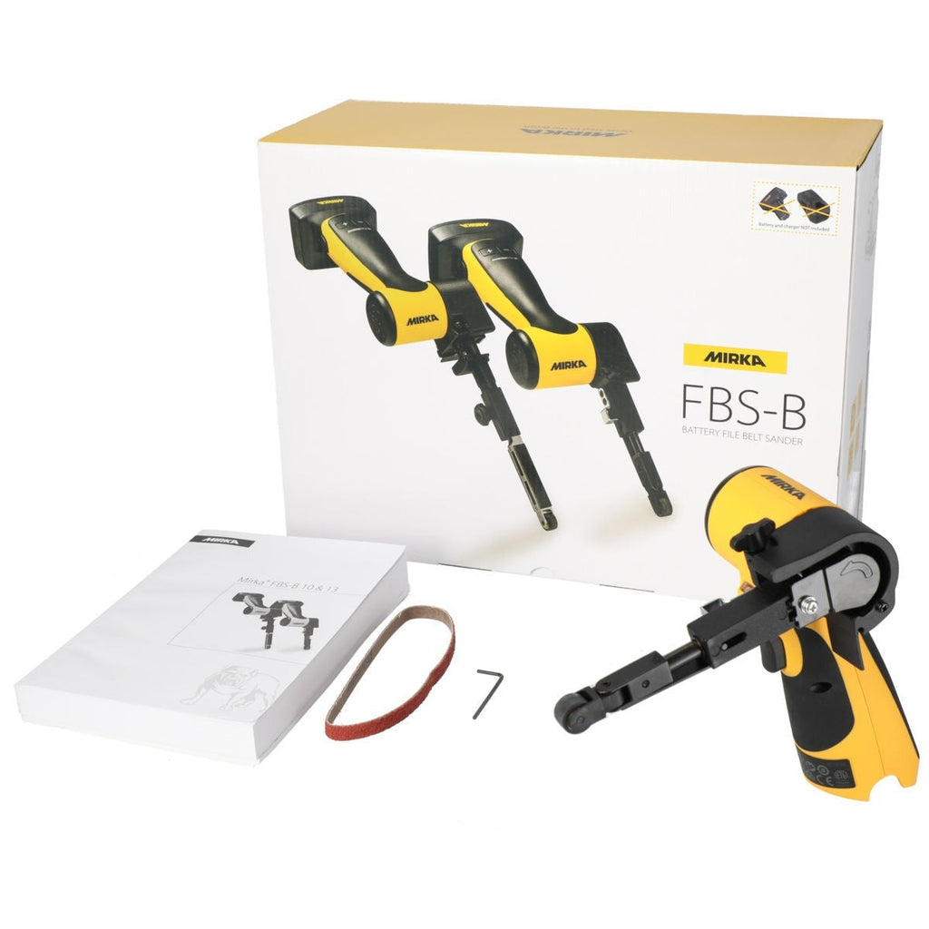 Mirka FBS-B 10 12V 3/8-in. x 13-in. Cordless File Belt Sander 5.0Ah Kit with Charger (MUS-FBS10)