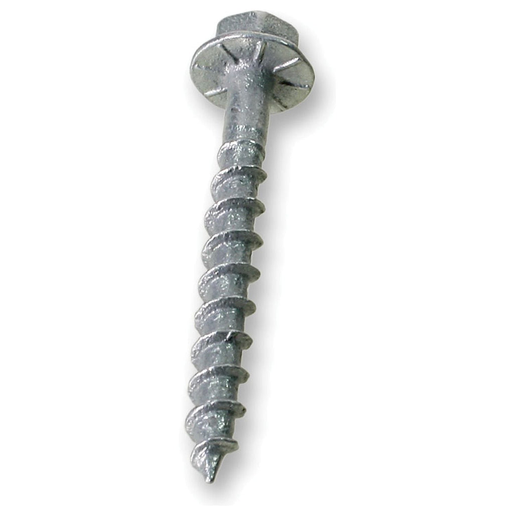Simpson Strong-Tie Strong-Drive SD Connector Screw, #9 x 1-1/2-in. 1/4-Hex Drive, Mech. Galvanized, 3000-Pack (SD9112MB)