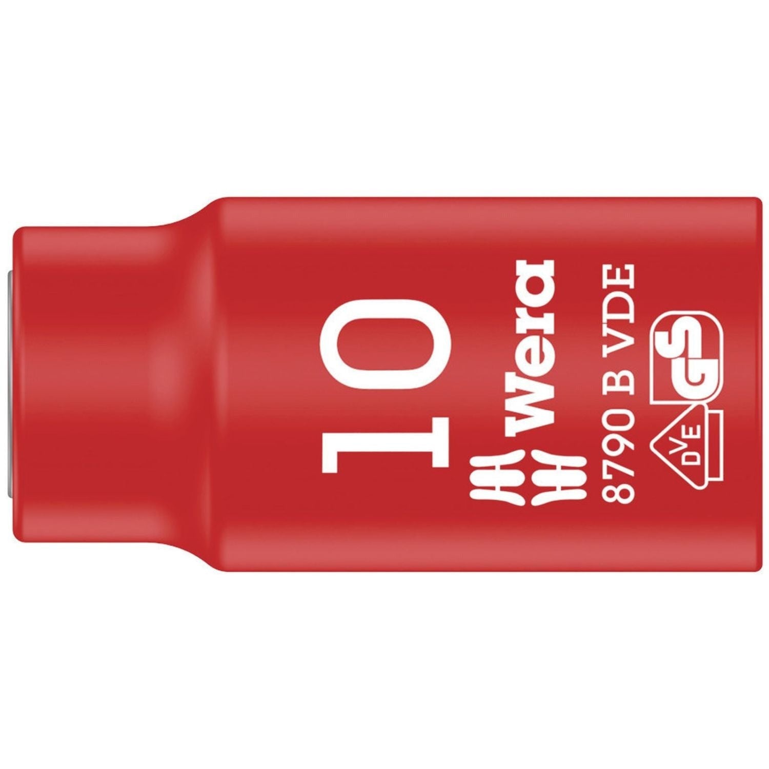 Wera 8790 B VDE Zyklop 3/8-in. Socket, Insulated, 10x46-mm.