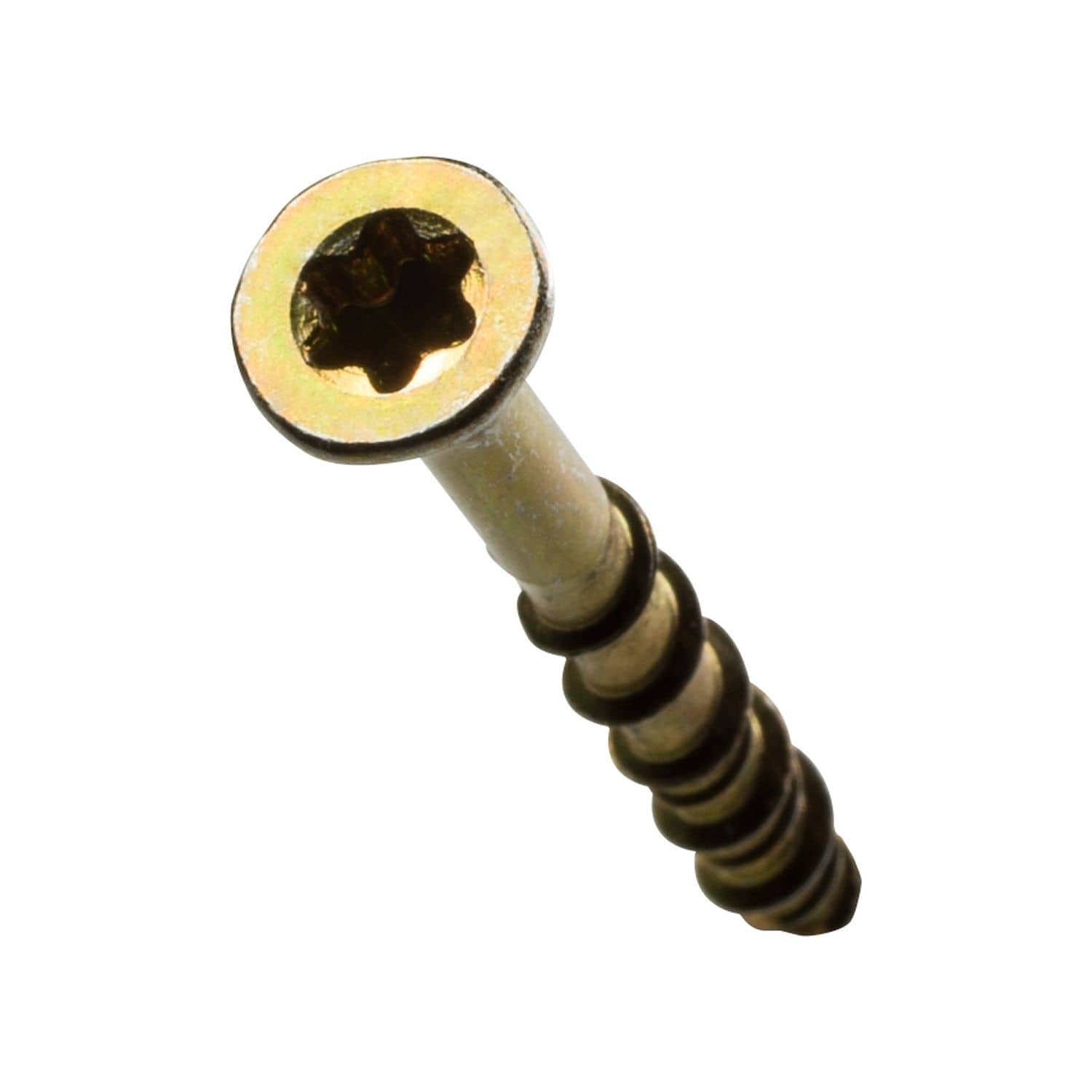 Simpson Strong-Tie WSV3S Strong-Drive WSV SUBFLOOR Screw (Collated), #9 x 3-in. T25, Yellow Zinc, 1000-Pack