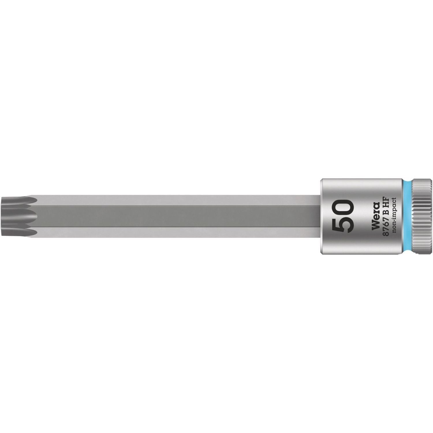 Wera 8767 B Hf Torx Zyklop Bit Socket With Holding Function, 3/8-in. Drive, Torx 50x100-mm.