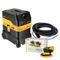 Mirka PROS DEXOS 6-in. 5mm Pneumatic Dust-Free Sanding System with Dust Extractor and Hose (MUSDF-6BSP52)