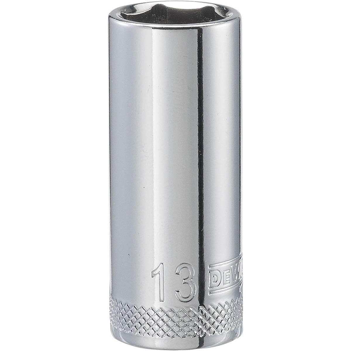 DEWALT 3/8-in. Drive 13 mm 6-Point Deep Socket with Chrome Finish (DWMT86325OSP)