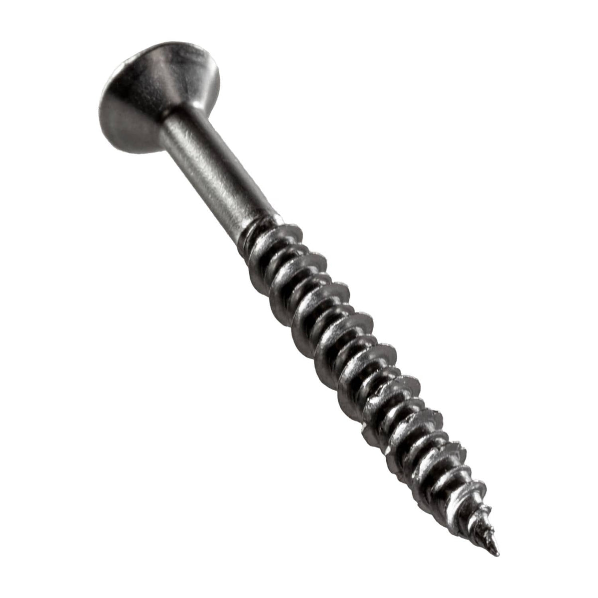 Simpson Strong-Tie T10J200FXC Marine Screw, Flat Head, #10 x 2-in. #2 Phillips Drive, Type 316, 100-Pack