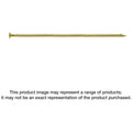 Simpson Strong-Tie SDCF221134 Strong-Drive SDCF TIMBER-CF Screw, 0.315-in. x 11-3/4-in. T40, Yellow Zinc, 250-Pack