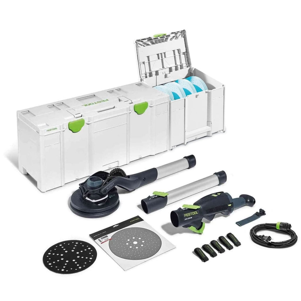 Festool Planex 2.0 Long-Reach Sander Set w/ Granat Abrasive Value Set Systainer