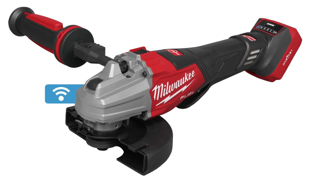 Milwaukee 3676-20 M18 FUEL 4-1/2" / 6" Dual Trigger Braking Paddle Switch Grinder w/ ONEKEY, Tool Only