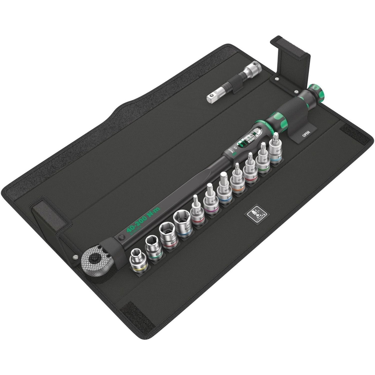 Wera Click-Torque C 3 Set 1, 40-200 Nm, 13-Pieces