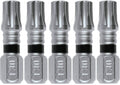 Makita E-00658 Impact XPS T30 Torx 1" Insert Bit, 5/pk