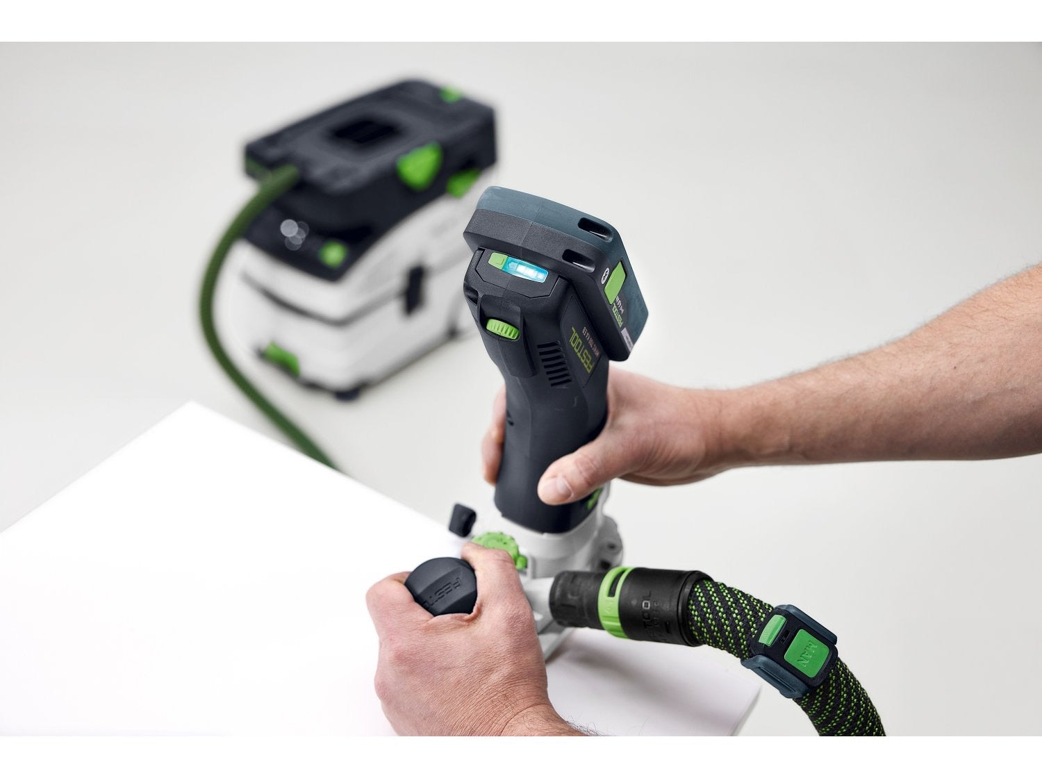 Festool 18V MFKC 700 EB-Basic Cordless Module Edge Router, Tool Only (578012)