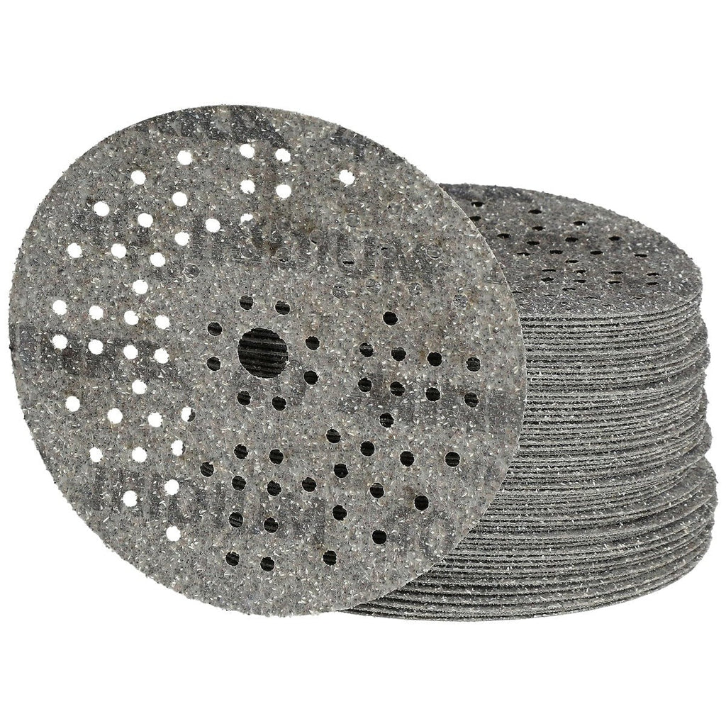 Mirka Iridium 5-in. 40 Grit Hook and Loop Sanding Discs, 50-Pack Multi-Hole (24-5MH-040)