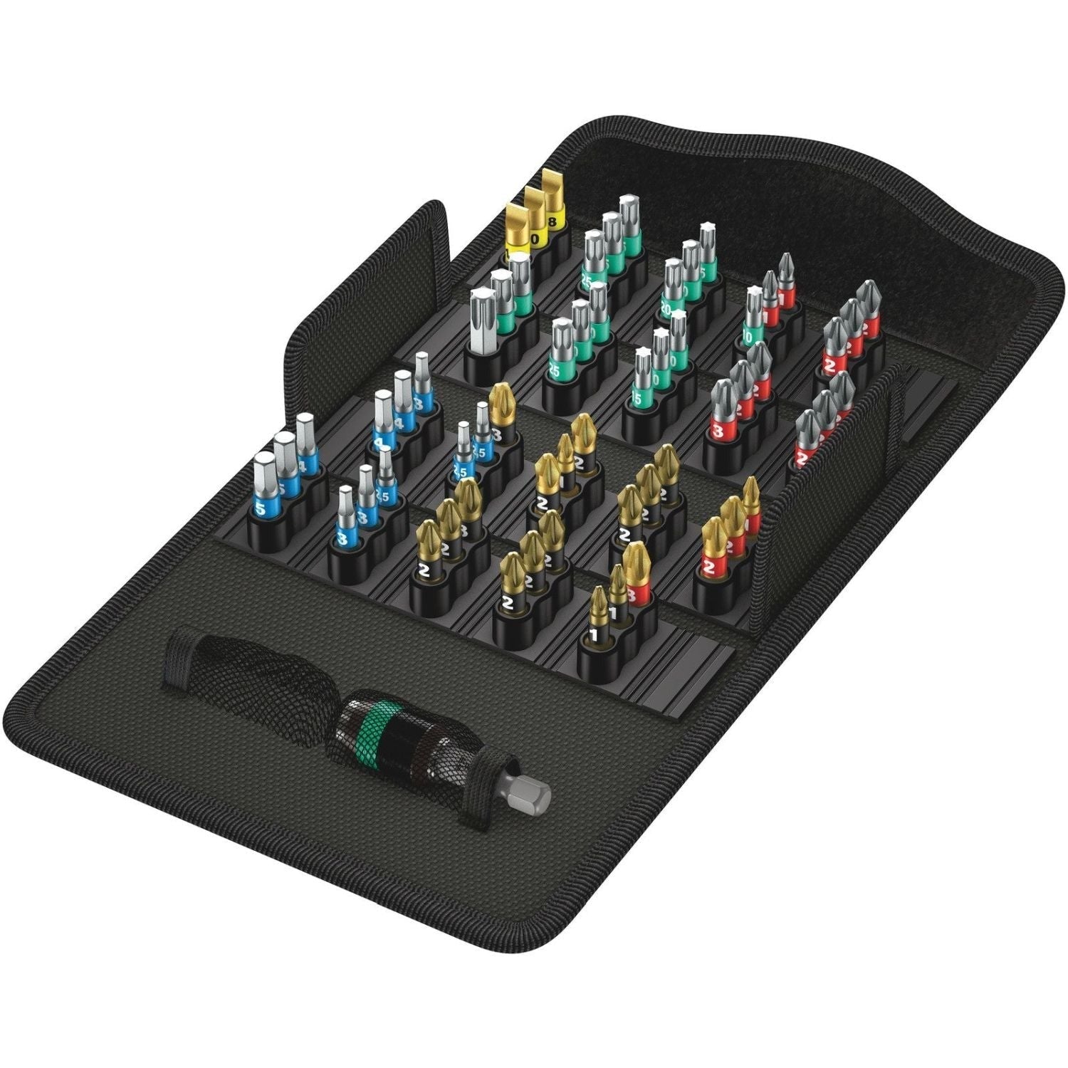 Wera Bit-Safe 61 Bitorsion 1, 61-Pieces
