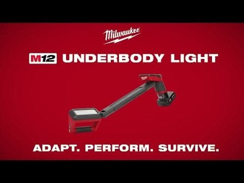 Milwaukee PROMO 2126-20 M12 Underbody 1,200-Lumen Articulating Light, Tool Only (PROMO)