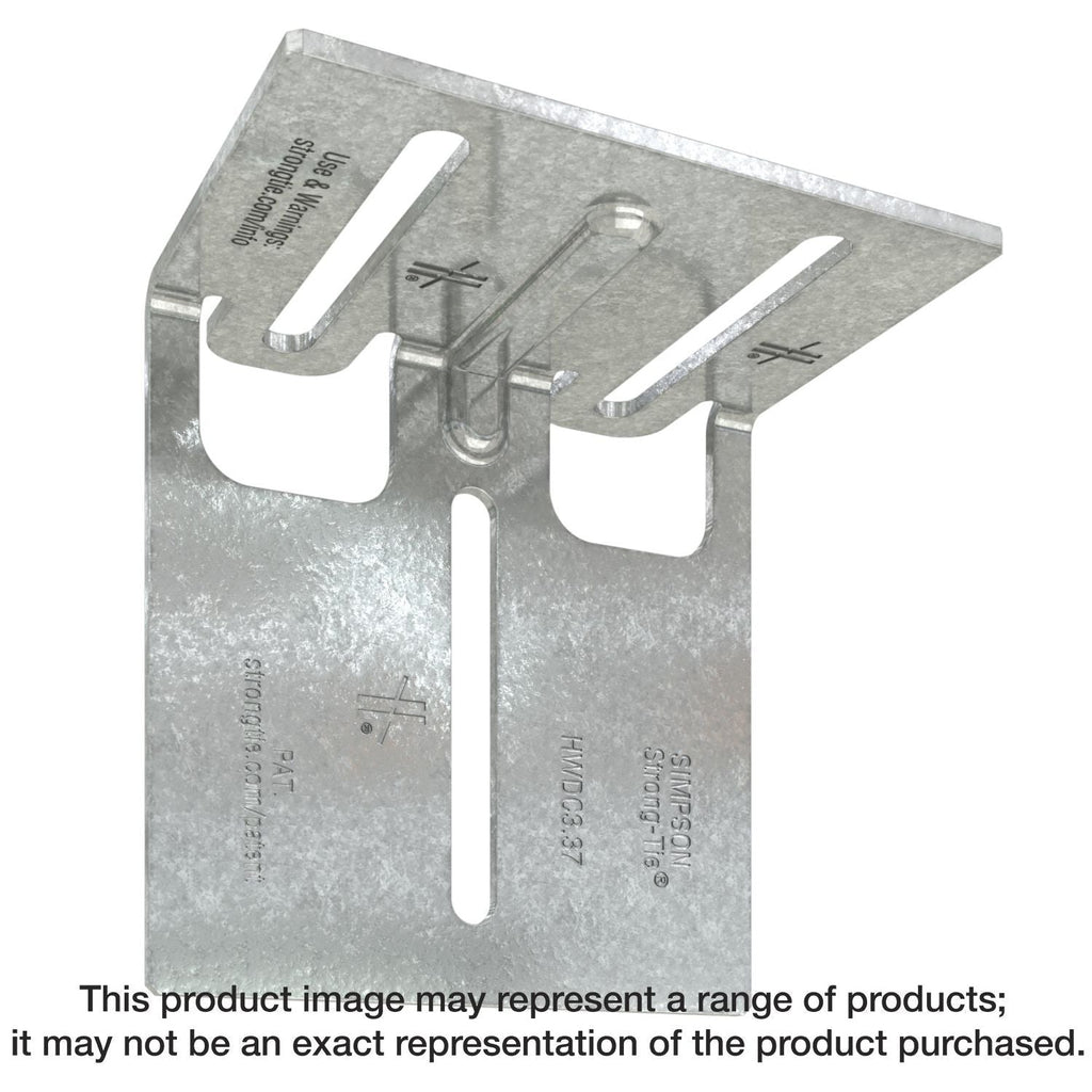 Simpson Strong-Tie HWDC3.37-KT25 HWDC 3-3/8-in. Head-of-Wall Drift-Clip Connector, 25-Pack