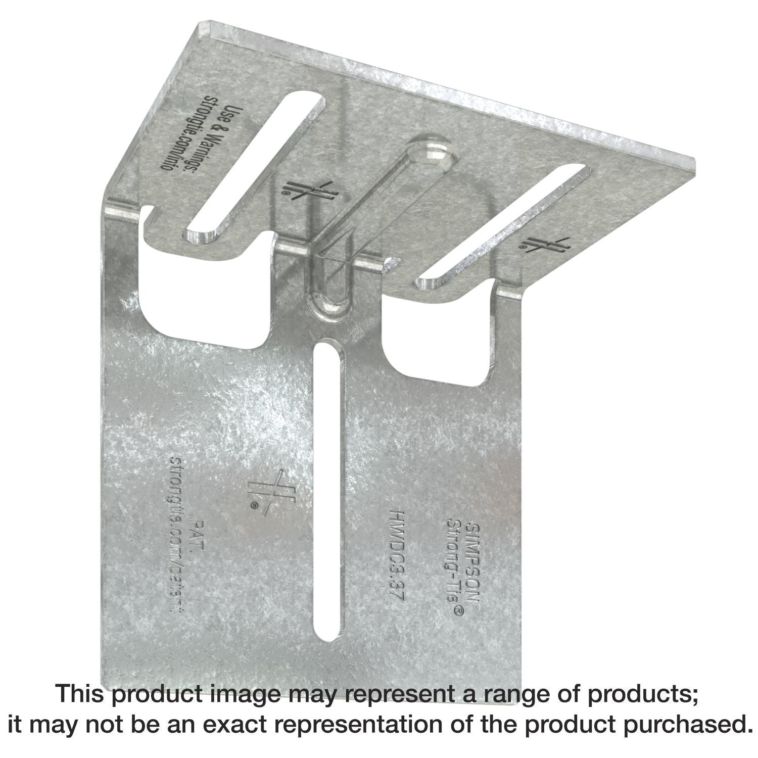 Simpson Strong-Tie HWDC3.37-KT25 HWDC 3-3/8-in. Head-of-Wall Drift-Clip Connector, 25-Pack