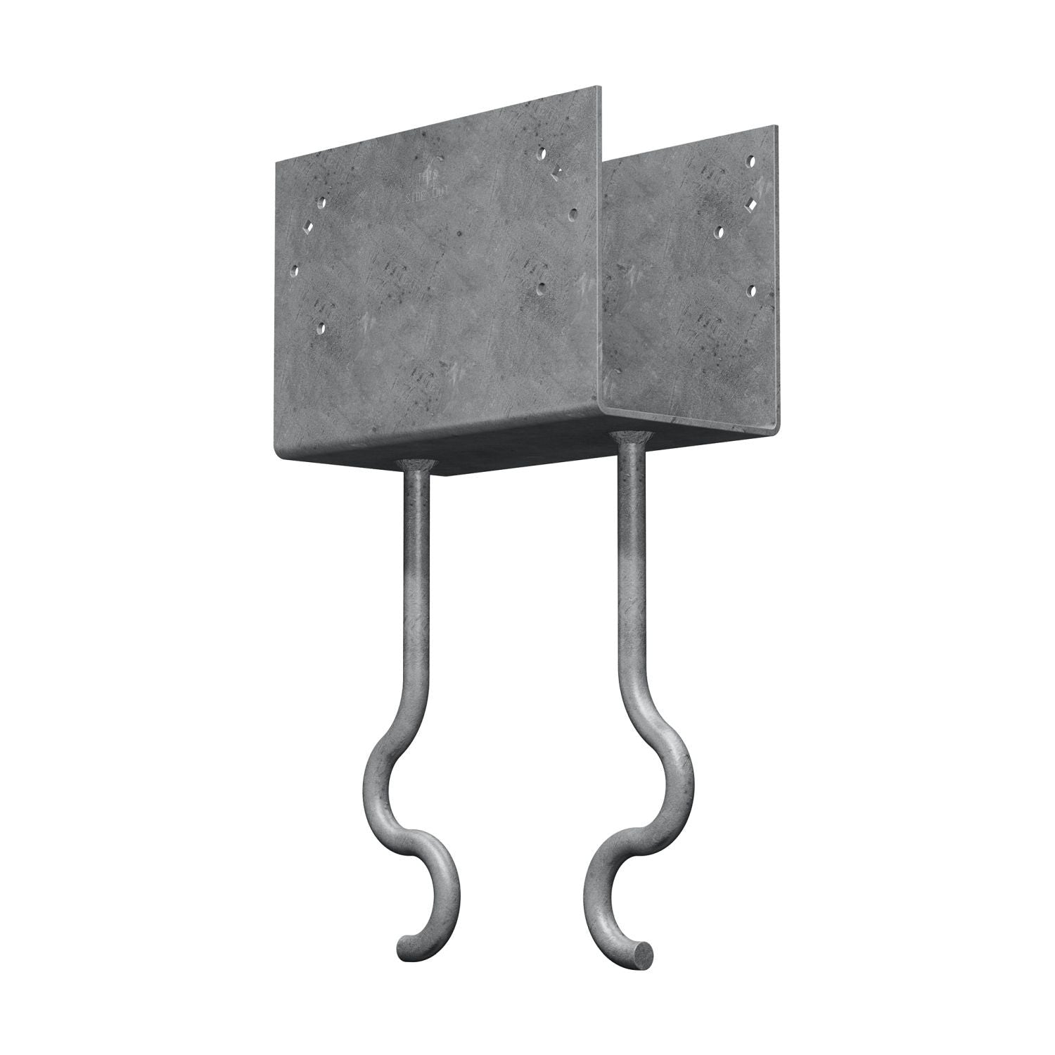 Simpson Strong-Tie CCQM5.50-SDSHDG CCQM Hot-Dip Galvanized Column Cap for 5-1/2-in. Beam, with Strong-Drive SDS Screws