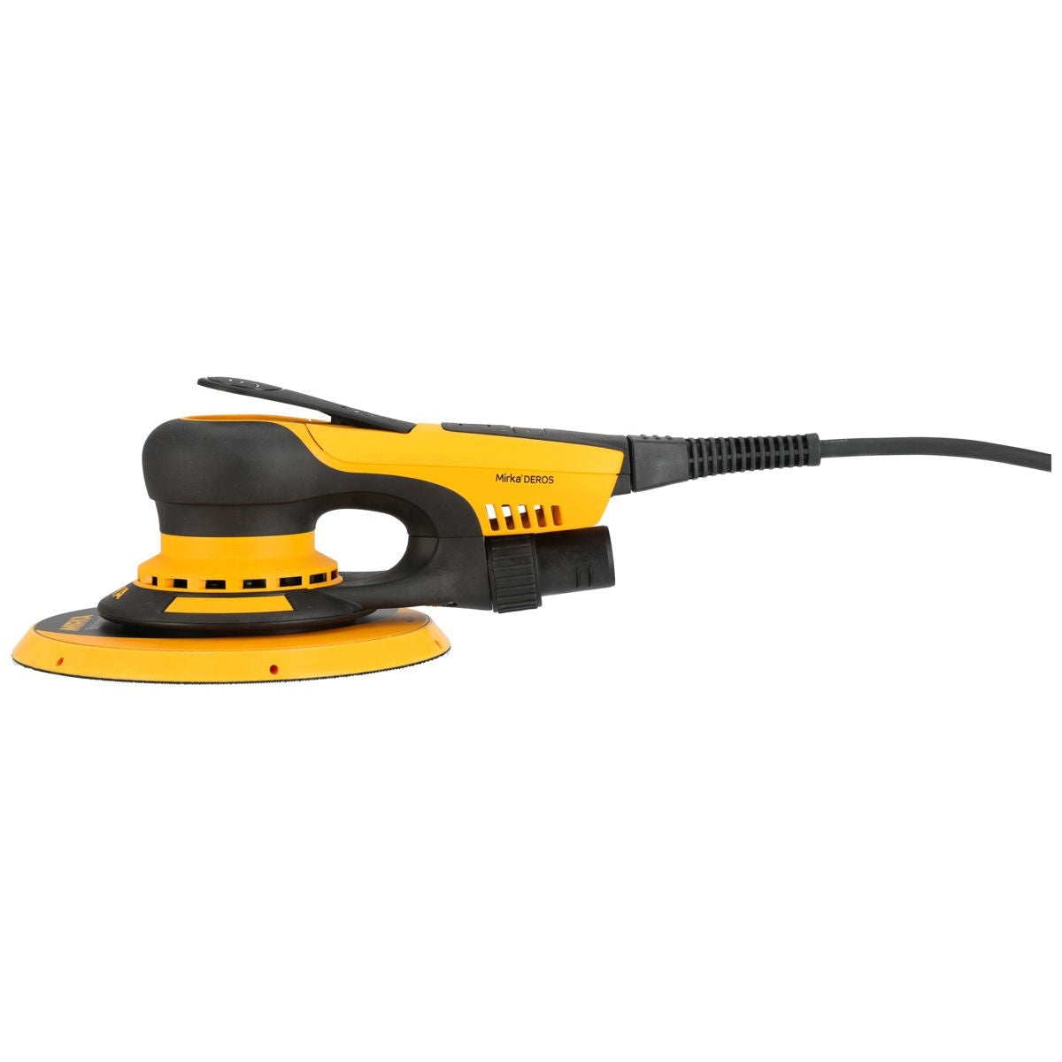 Mirka DEROS II 750X 7-in. 5.0 mm Corded Random Orbital Sander for Dust-Free Large Surface Sanding, Tool Only (MID7504044US)